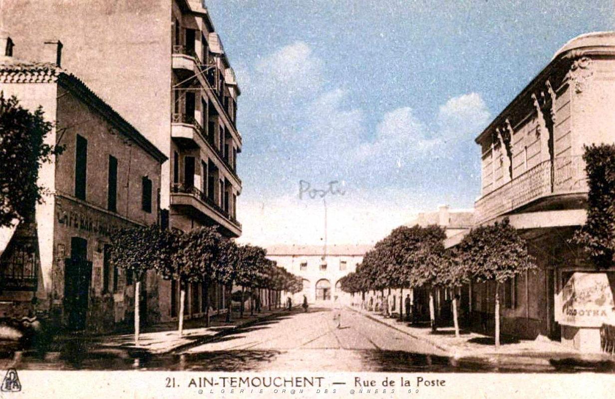 Ain-Temouchent - Rue de la Poste -1945.jpg